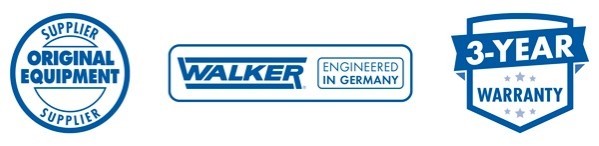 Filter sadzí/pevných častíc výfukového systému WALKER