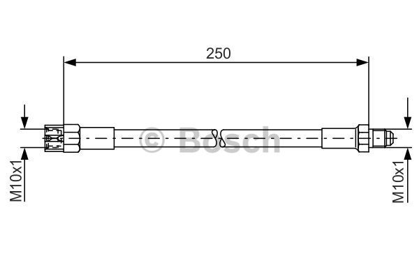 Brzdová hadica BOSCH
