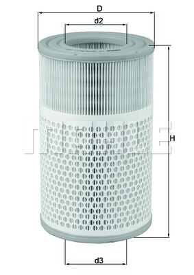 Vzduchový filter KNECHT