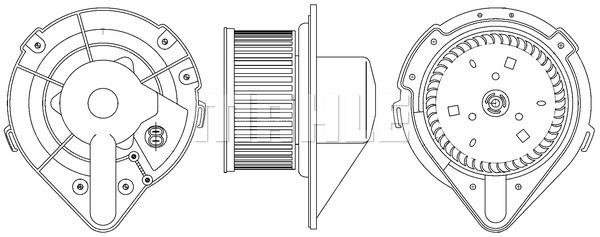 Vnútorný ventilátor MAHLE