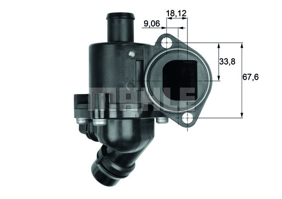 Termostat chladenia MAHLE