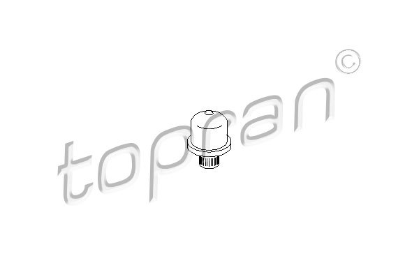 Guľový čap ovládania spojky TOPRAN