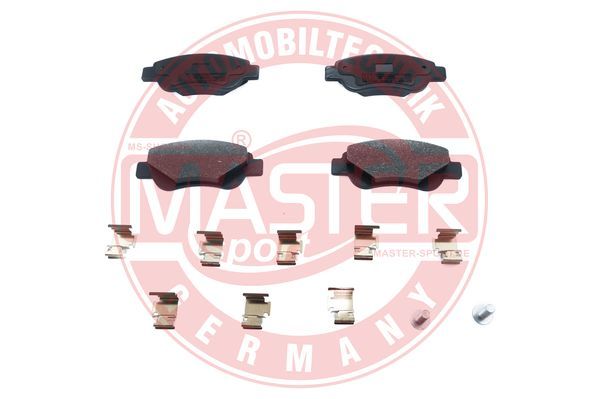 Sada brzdových platničiek kotúčovej brzdy Master-Sport