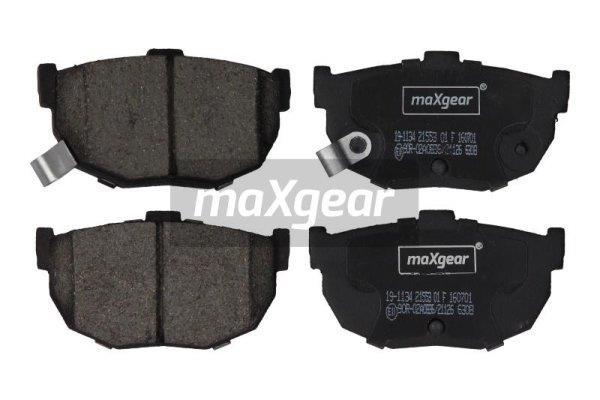 Sada brzdových platničiek kotúčovej brzdy MAXGEAR