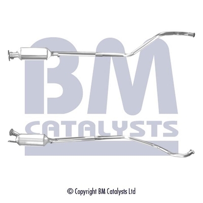 Filter sadzí/pevných častíc výfukového systému BM CATALYSTS
