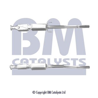 Filter sadzí/pevných častíc výfukového systému BM CATALYSTS