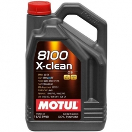 Motul 8100 X-CLEAN 5W-40 C3 5L