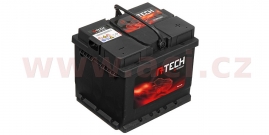 45AH BATERIE, 360A, PRAVÁ A-TECH 210X175X175