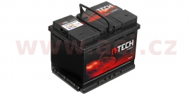 62AH BATERIE, 480A, PRAVÁ A-TECH 241X175X190