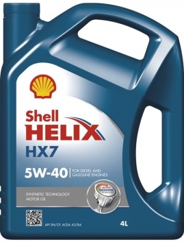 Shell Helix HX7 5W-40 4L